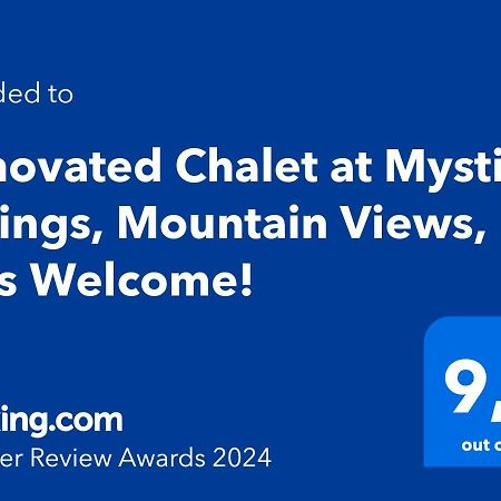 Renovated Chalet At Mystic Springs, Mountain Views, Pets Welcome! แคนมอร์ ภายนอก รูปภาพ